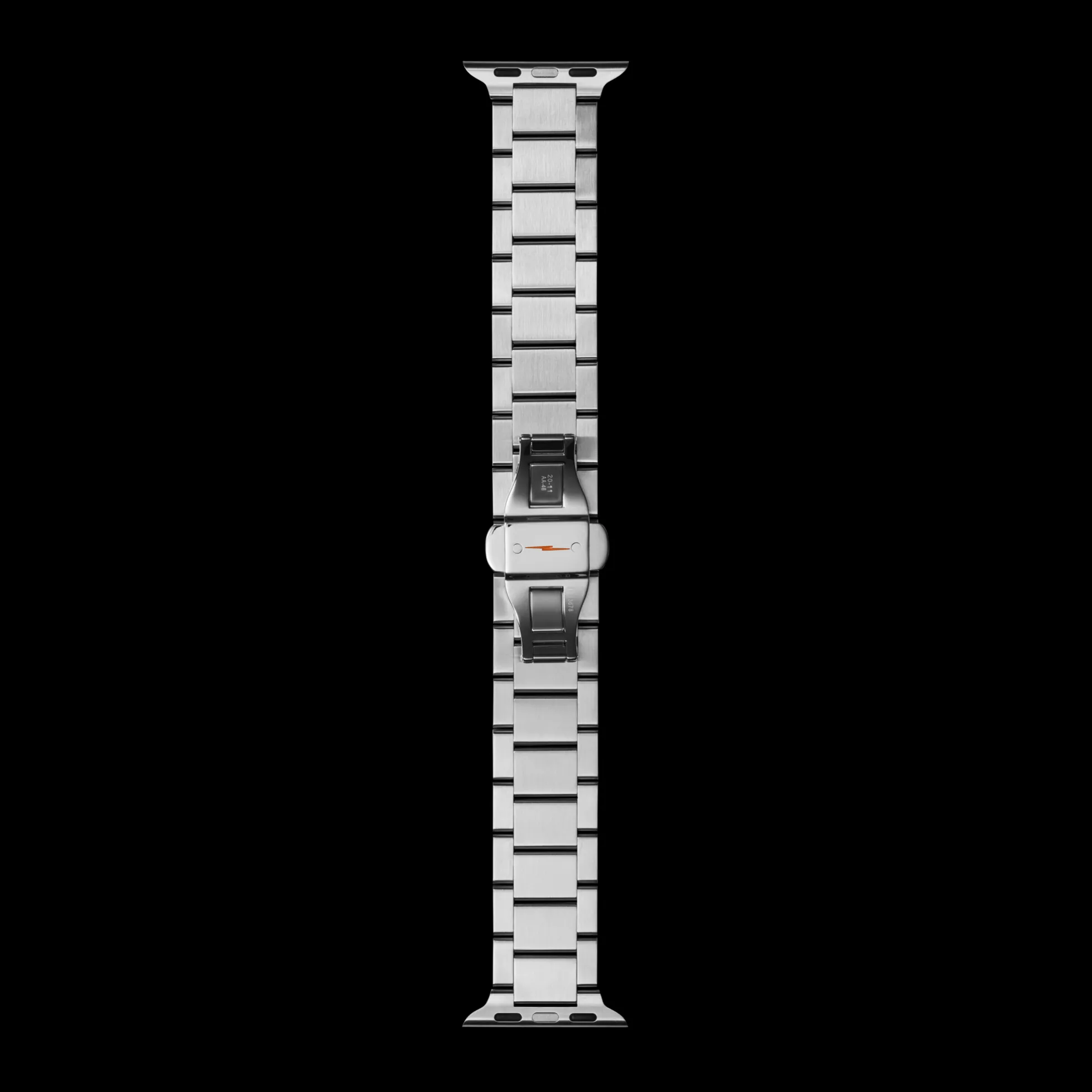 20mm Stainless Steel 3-Link Apple Watch Bracelet