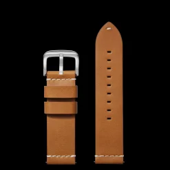 24mm Tan Leather Watch Strap