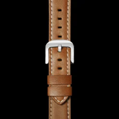 22mm Tan Leather Watch Strap