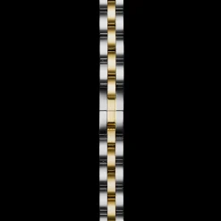 8mm Two-Tone 3-Link Bracelet