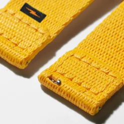 20mm Yellow Split Nylon Apple Watch Strap