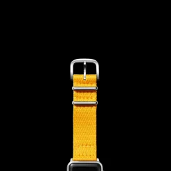 20mm Yellow Split Nylon Apple Watch Strap