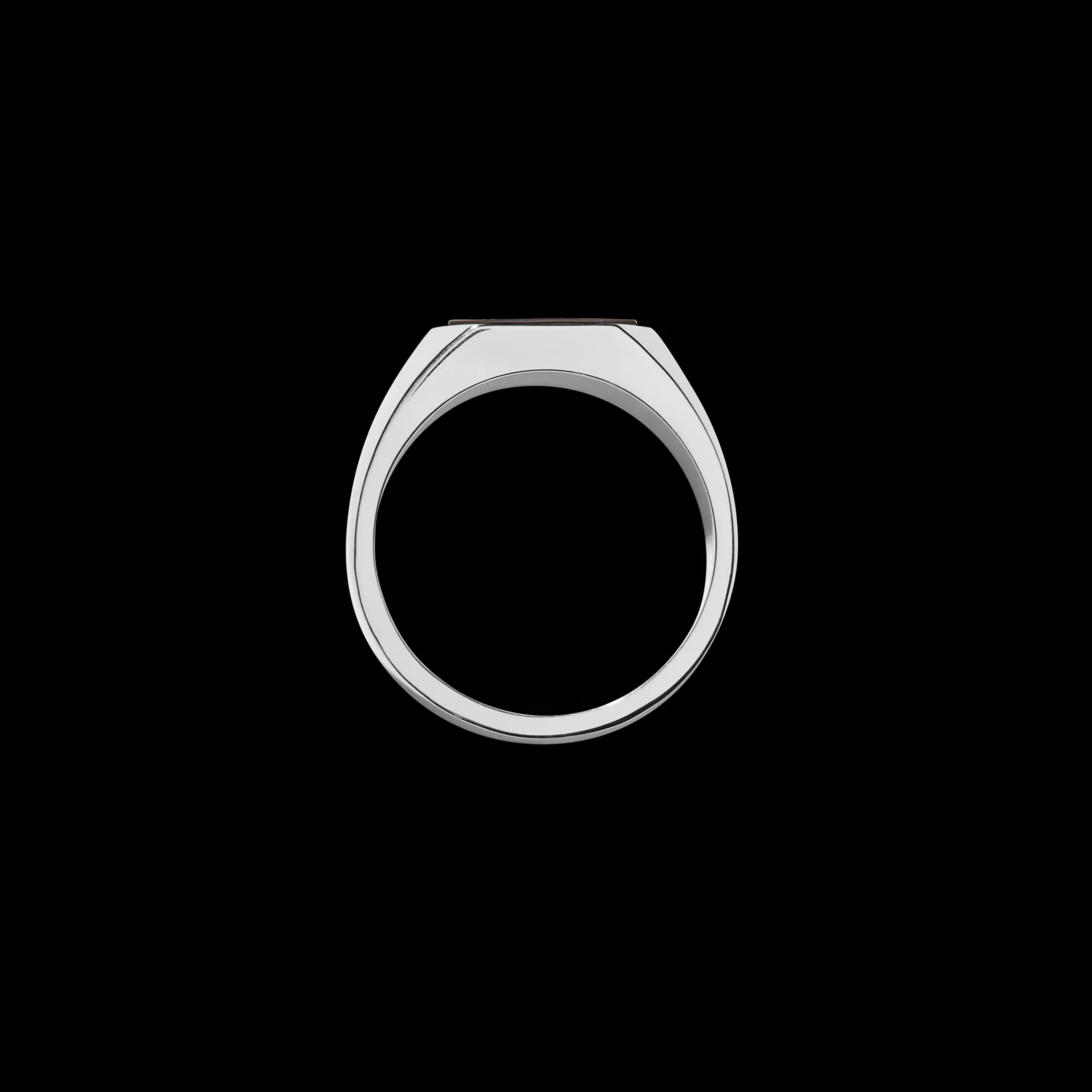 Octagonal Onyx Signet Ring