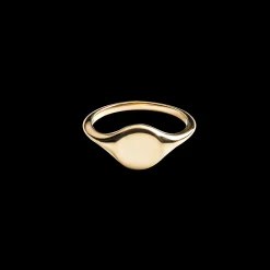 Petite Round Signet Ring