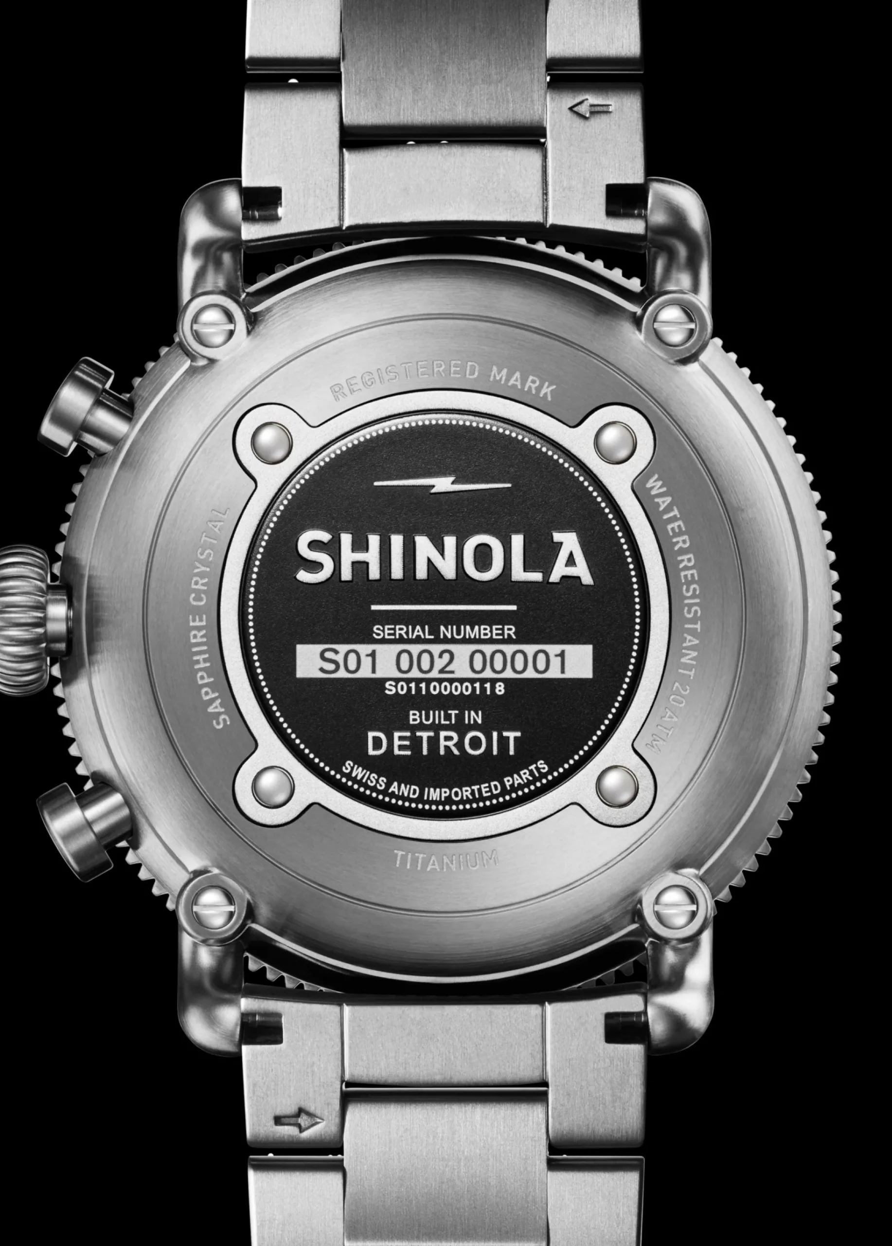 Runwell Black Blizzard Watch