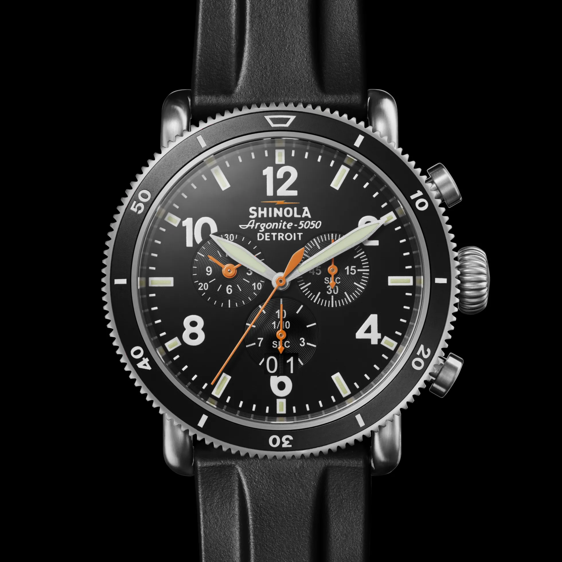 Runwell Black Blizzard Watch