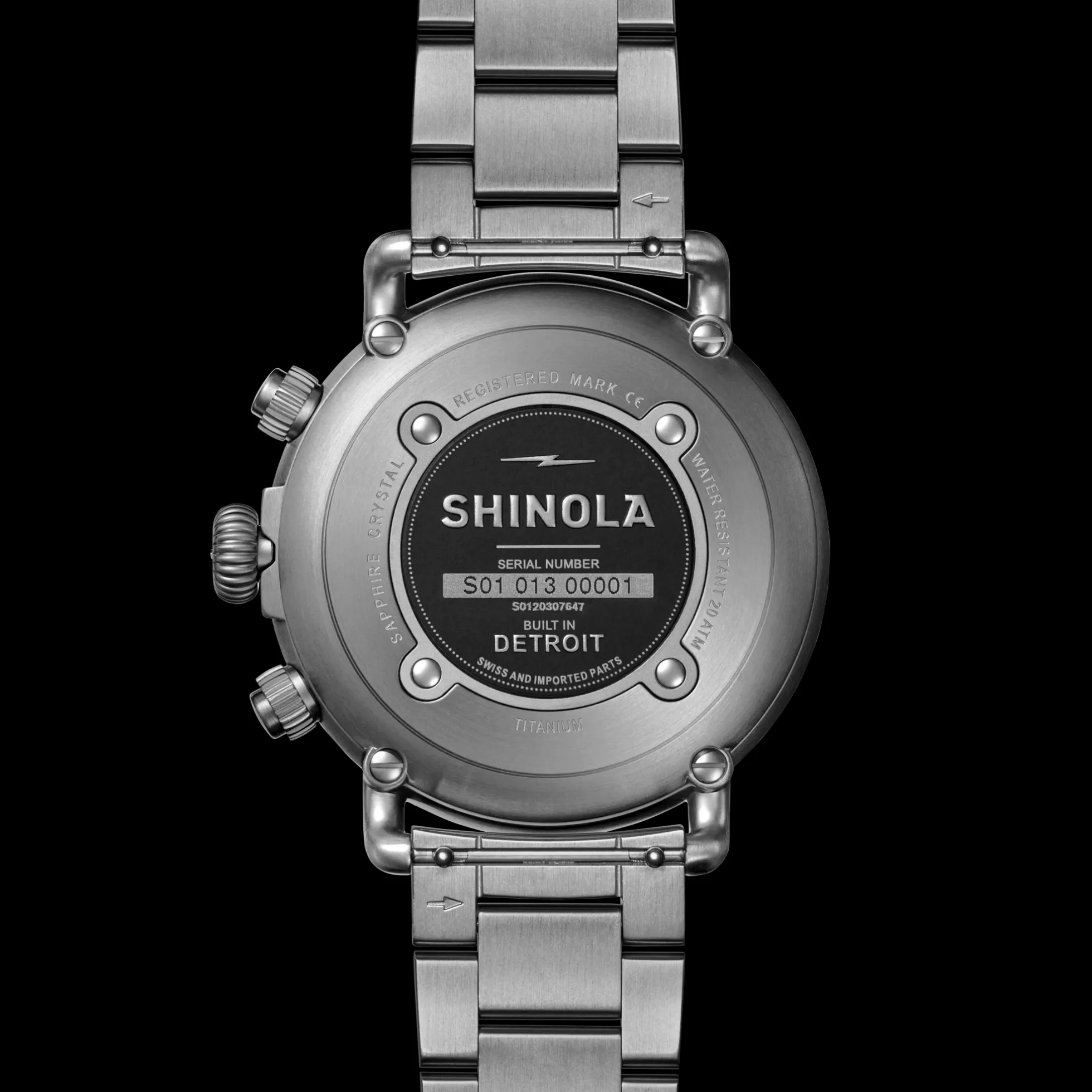 Runwell Chronograph West Wind Watch Gift Set with Additional Strap