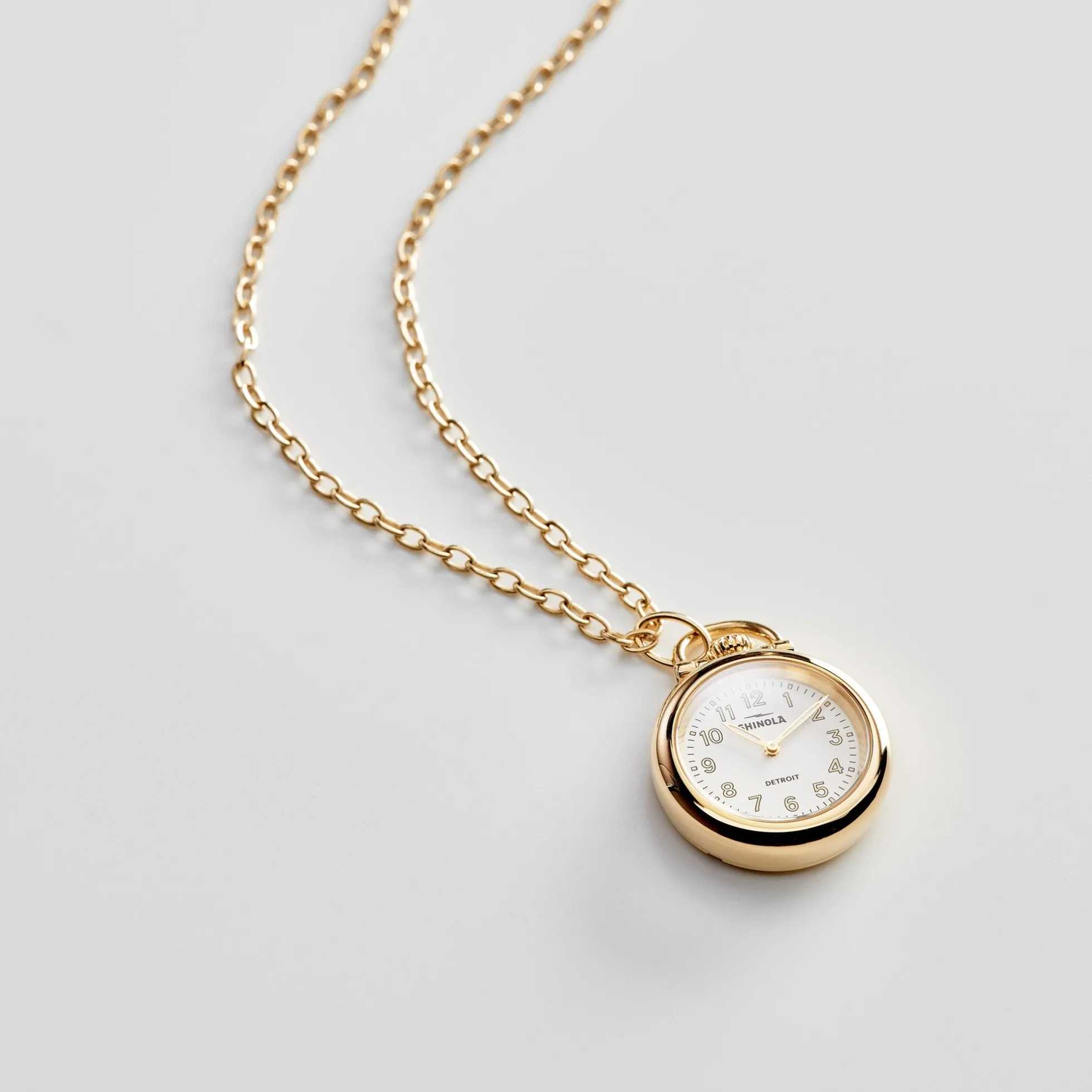 Runwell Watch Pendant Necklace