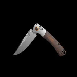 Shinola + Benchmade Mini Crooked River Pocket Knife